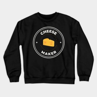 Cheese maker logo Crewneck Sweatshirt